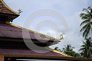 Roof detail at Masjid Kariah Dato' Undang Kamat, Johol, Negeri Sembilan