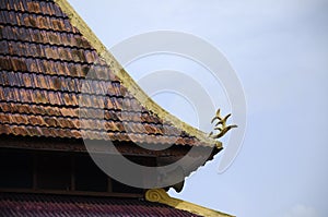 Roof detail at Masjid Kariah Dato' Undang Kamat, Johol, Negeri Sembilan