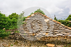 Roof Detail, Nerezisca, Brac, Croatia