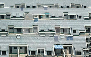 Roof of dwelling house