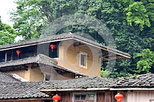 Roof and eave, Chinese traditional residence