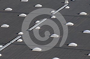 Roof of a factory photo