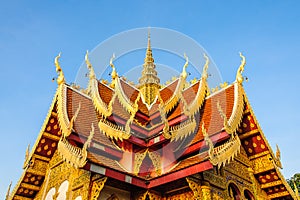 Roof gable in Thai style