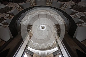 The roof of Hassan II Mosque in Casablanca,Morocco