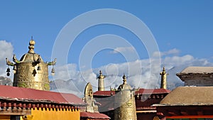 The roof of holy Jokhang Temple Ê¥ï¿½ï¿½