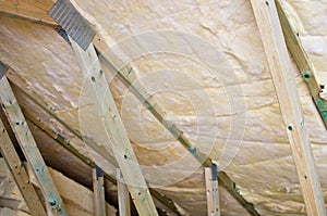 Roof insulation detail