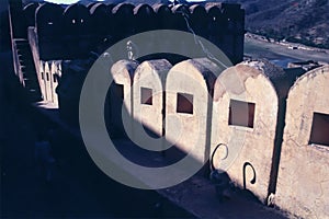 Roof of Jaigarh Fort in 1987