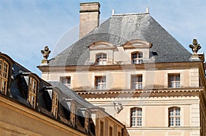 Roof of the National Residence of Invalids in Paris