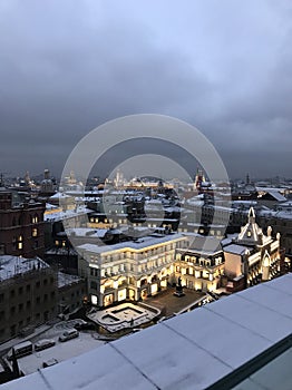 Evening moscow