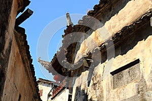 Roof of old house