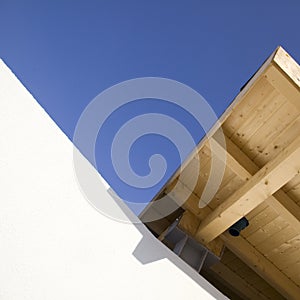 Roof overhang photo