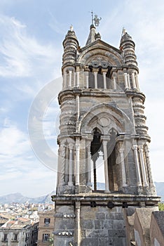 On the roof of Palermo cathedral