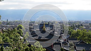 Roof Panorama in Lijiang