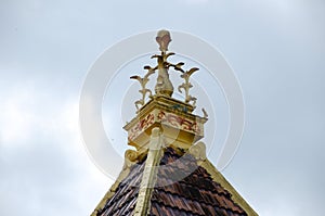 Roof pinnacle of Masjid Kariah Dato' Undang Kamat, Johol, Negeri Sembilan