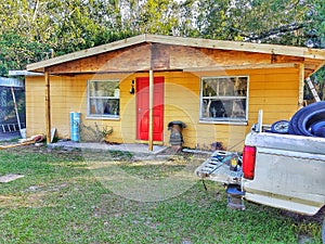 Roof and porch are ready for paint