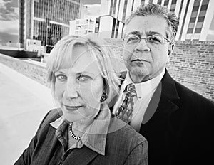 Roof portrait photo