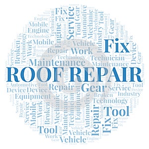 Roof Repair word cloud