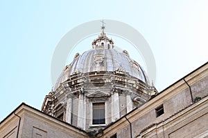 Roof of Sant`Agnese in Agone