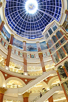 Roof of shanghai global harbor shopping mall