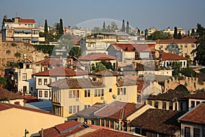 Roof with shingles