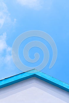 Roof and sky