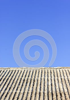 Roof and sky