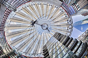 Roof of the Sony Center