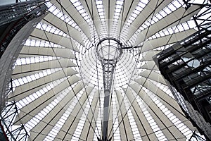 Roof of sony center - berlin photo