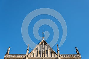 Roof of St.Barbara Church in Kutna Hora