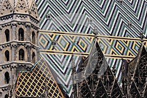 Roof of St. Stephen's Cathedral, Vienna