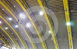 Roof of stadium for performance