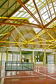 roof steel interior architecture