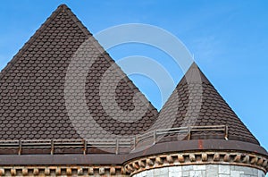 Roof texture photo