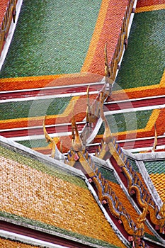 Roof of Thai's temple