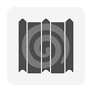 Roof tile icon