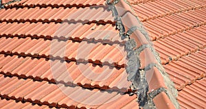 roof tile old