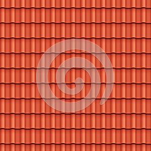 Roof Tile Seamless Pattern