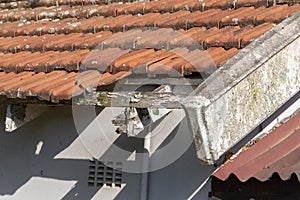 A Roof With the Tiles Missing