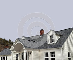 Roof top with dormer window