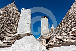 Roof of the trulli of Alberobello