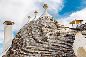 Roof Of Trulli Houses - Alberobello, Apulia, Italy