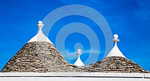 Roof Of Trulli Houses - Alberobello, Apulia, Italy