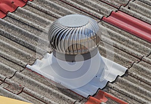 A roof ventilator.