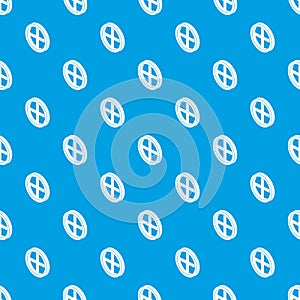 Roof window frame pattern vector seamless blue