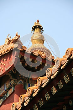 Roof - Yonghe Temple - Beijing - China