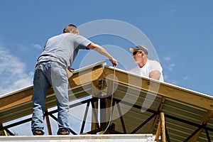 Roofing Construction Workers