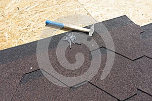 Roofing, shingles instollation DIY