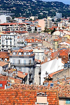 Roofs of Cannes, France
