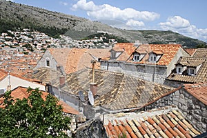 Roofs of Dubrovnic, Croatia