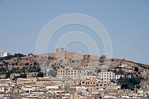 Roofs of Fez and roman remains